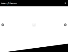 Tablet Screenshot of moonandspace.com